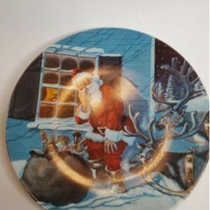 1981 Royal Manor Porcelain "SHHH" Collector Plate